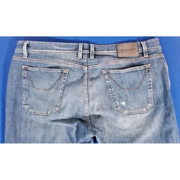 Jeckerson Vintage Slim Fit Boot Cut Denim Jeans Pants Men's Size 40 Jupa79ff - Picture 7 of 16